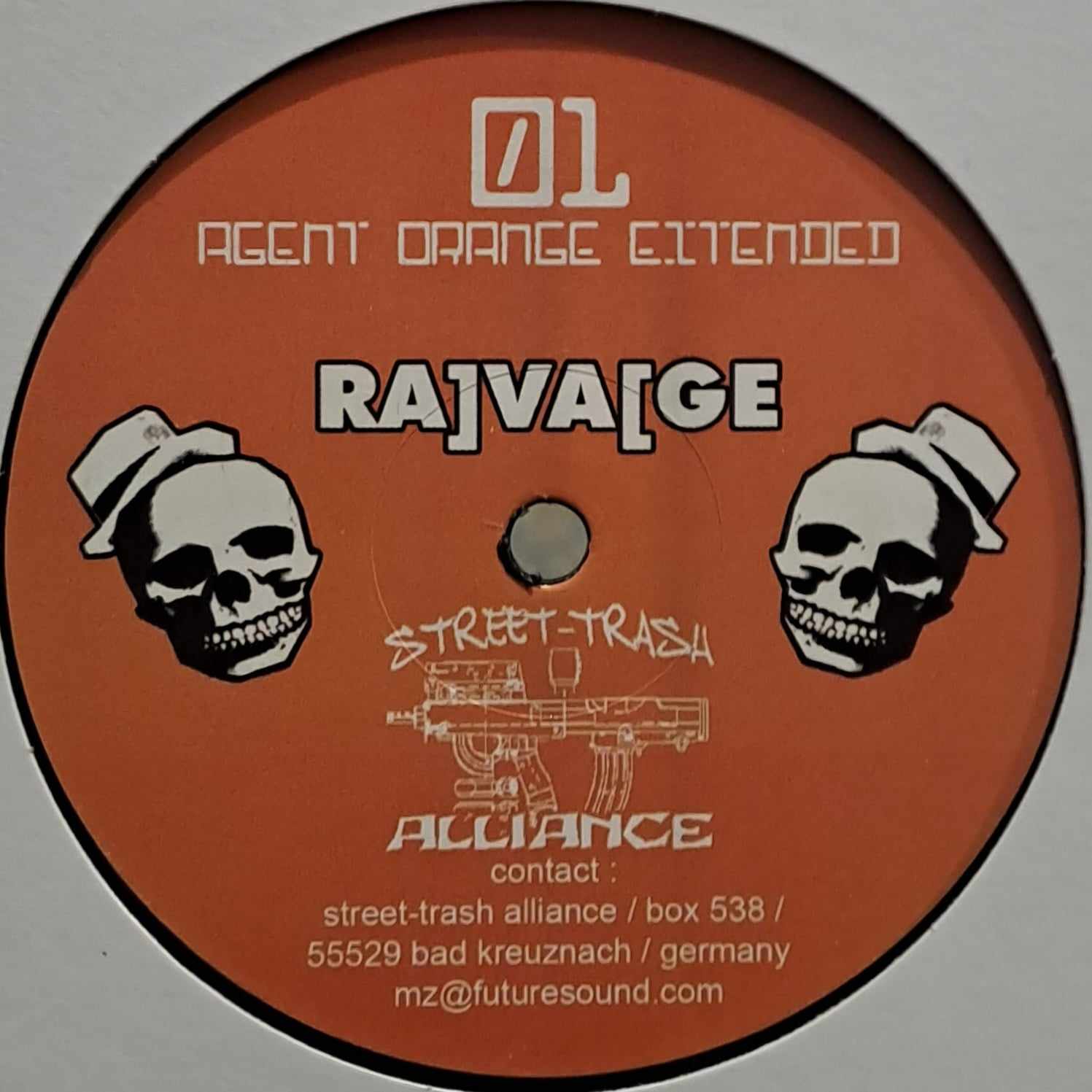 Agent Orange Extended 01 - vinyle gabber